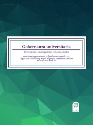 cover image of Gobernanza universitaria